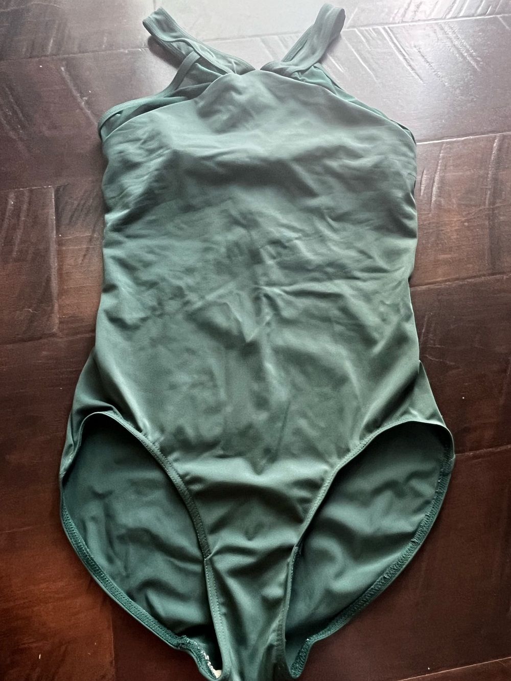 Weissman Ballet Leotard - Forrest Green